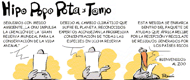 El periódico <i>El País</i> inicia una serie de viñetas humorísticas sobre ecología y medio ambiente