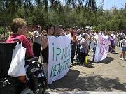 150 personas se manifestaron en Melenara